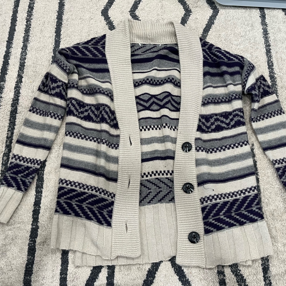 Aztec cardigan
